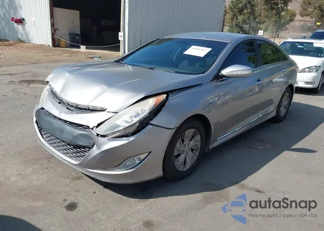 2013 Hyundai Sonata Hybrid z USA, uszkodzony, nr VIN KMHEC4A4XDA064838